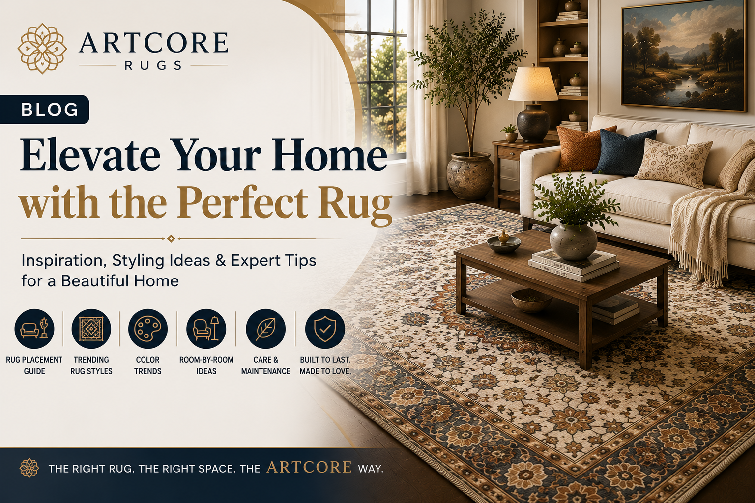 Luxury Area Rugs: The Secret to Elegant Home Décor | Artcore Rugs